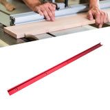 Maxbell Woodworking T Track Universal Replaces Accessories Easy to Install Connector 80 cmx3 cm Red