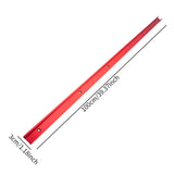 Maxbell Woodworking T Track Universal Replaces Accessories Easy to Install Connector 100 cmx3 cm Red