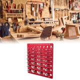 Maxbell Nut and Bolt Thread Checker Square and Metric Bolt Identifier Board