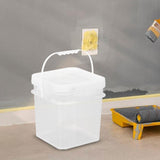 Maxbell 10L Square Bucket for Outdoor Picnics Home Improvement Garage Organization