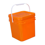 Maxbell 10L Square Bucket for Outdoor Picnics Home Improvement Garage Organization