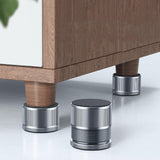 Maxbell Sofa Table Risers 2x Washing Machine Leg Heighten Cushion for Desk Household Gray