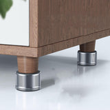 Maxbell Sofa Table Risers 2x Washing Machine Leg Heighten Cushion for Desk Household Gray