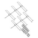 Maxbell Foldable Solar Board Holders Easy to Use Sturdy Accessories for Outdoor 6pcs