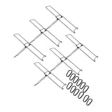 Maxbell Foldable Solar Board Holders Easy to Use Sturdy Accessories for Outdoor 6pcs