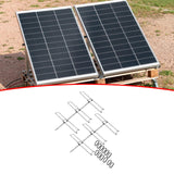 Maxbell Foldable Solar Board Holders Easy to Use Sturdy Accessories for Outdoor 6pcs