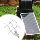 Maxbell Foldable Solar Board Holders Easy to Use Sturdy Accessories for Outdoor 6pcs