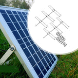 Maxbell Foldable Solar Board Holders Easy to Use Sturdy Accessories for Outdoor 6pcs