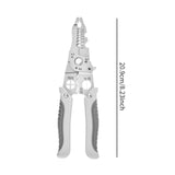 Maxbell Multipurpose Wire Strippers Easy to Use Sturdy Heavy Duty Cable Cutter Pliers