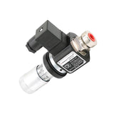 Maxbell Pressure Relay 12V-220V Wiring Plug Metal for Pneumatic Hydraulic Oil System JCS 02N