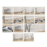 Maxbell Work Platform Heavy Duty Steel Scaffolding Platform for Garage Workshop Home