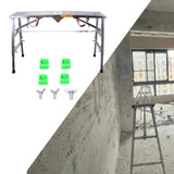 Maxbell Work Platform Heavy Duty Steel Scaffolding Platform for Garage Workshop Home