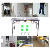 Maxbell Work Platform Heavy Duty Steel Scaffolding Platform for Garage Workshop Home