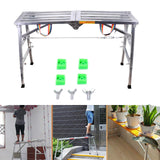 Maxbell Work Platform Heavy Duty Steel Scaffolding Platform for Garage Workshop Home