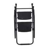 Maxbell 2 Step Ladder Anti Slip Pedal with Handgrip Heavy Duty for Home Kitchen