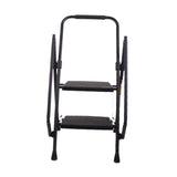 Maxbell 2 Step Ladder Anti Slip Pedal with Handgrip Heavy Duty for Home Kitchen