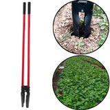 Maxbell Post Hole Digger 58 Inches for Digging Holes Sturdy Pillar Digging Equipment