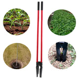 Maxbell Post Hole Digger 58 Inches for Digging Holes Sturdy Pillar Digging Equipment