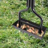 Maxbell Lawn Aerator Coring Tool Anti Slip Grip 37.6x11inch Sturdy with 3 Core Tines