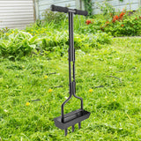Maxbell Lawn Aerator Coring Tool Anti Slip Grip 37.6x11inch Sturdy with 3 Core Tines