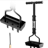 Maxbell Lawn Aerator Coring Tool Anti Slip Grip 37.6x11inch Sturdy with 3 Core Tines