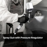 Maxbell Hvlp Air Spray Tool Auto Base Coat and Touch up for House Painting Car
