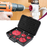 Maxbell 7 Pieces PVC Pipe Reamer Kit Professional High Performance PVC Fitting Saver