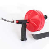 Maxbell Plumbing Snake Drain Auger Set Pipe Drain Clog Remover for Drainage Pipe Tub