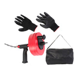 Maxbell Plumbing Snake Drain Auger Set Pipe Drain Clog Remover for Drainage Pipe Tub