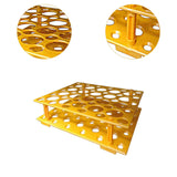 Maxbell Test Tube Holder Sample Collection Tube Holder Sturdy Centrifuge Tube Holder 205mmx170mmx50mm