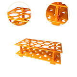 Maxbell Test Tube Holder Sample Collection Tube Holder Sturdy Centrifuge Tube Holder 205mmx97mmx50mm
