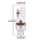 Maxbell Airbrush Mini Air Filter for Dry Air Supply Connects into Airbrushes & Hoses