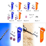 Maxbell Bit Sharpener High Hardness 1/4 inch Hex Shank Twist Bit Grinder Style A
