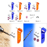 Maxbell Bit Sharpener High Hardness 1/4 inch Hex Shank Twist Bit Grinder Style A