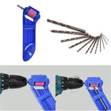 Maxbell Bit Sharpener High Hardness 1/4 inch Hex Shank Twist Bit Grinder Style A