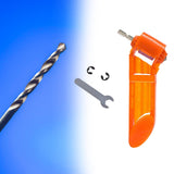 Maxbell Bit Sharpener High Hardness 1/4 inch Hex Shank Twist Bit Grinder Style B