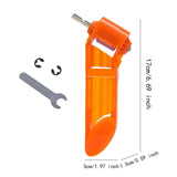Maxbell Bit Sharpener High Hardness 1/4 inch Hex Shank Twist Bit Grinder Style B