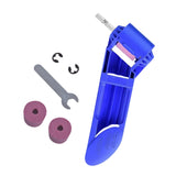 Maxbell Bit Sharpener High Hardness 1/4 inch Hex Shank Twist Bit Grinder Style C