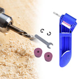 Maxbell Bit Sharpener High Hardness 1/4 inch Hex Shank Twist Bit Grinder Style C