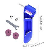 Maxbell Bit Sharpener High Hardness 1/4 inch Hex Shank Twist Bit Grinder Style C