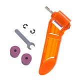 Maxbell Bit Sharpener High Hardness 1/4 inch Hex Shank Twist Bit Grinder Style D