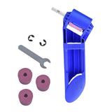 Maxbell Bit Sharpener High Hardness 1/4 inch Hex Shank Twist Bit Grinder Style E