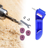 Maxbell Bit Sharpener High Hardness 1/4 inch Hex Shank Twist Bit Grinder Style E