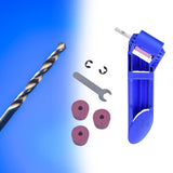 Maxbell Bit Sharpener High Hardness 1/4 inch Hex Shank Twist Bit Grinder Style E