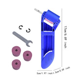 Maxbell Bit Sharpener High Hardness 1/4 inch Hex Shank Twist Bit Grinder Style E