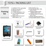 Maxbell Spot Welder Adjust Pulses for 18650 Battery Multifunctional Black Accessories