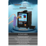 Maxbell Spot Welder Adjust Pulses for 18650 Battery Multifunctional Black Accessories
