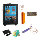 Maxbell Spot Welder Adjust Pulses for 18650 Battery Multifunctional Black Accessories