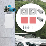 Maxbell 2 Pieces Pressure Washer Foam Tip Holders Portable PA Pots Brackets for Home