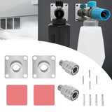 Maxbell 2 Pieces Pressure Washer Foam Tip Holders Portable PA Pots Brackets for Home